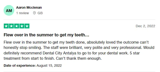 2-trustpilot-comments-for-dentalcityturkey
