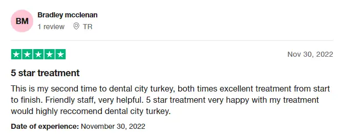 4-trustpilot-comments-for-dentalcityturkey