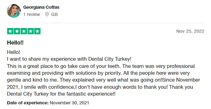 5-trustpilot-comments-for-dentalcityturkey